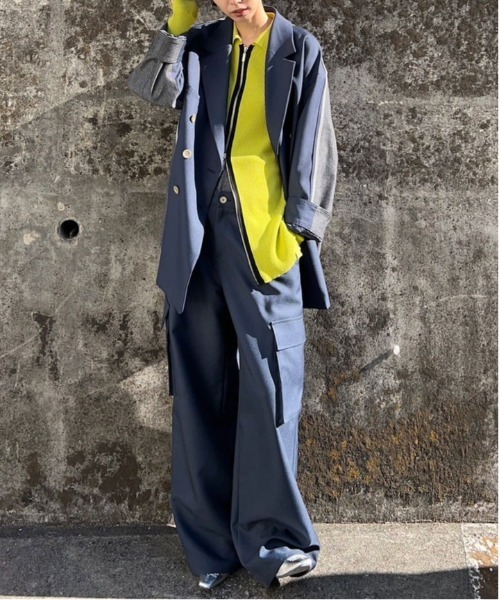 未使用級✨AMERI DENIM LIKE CORSET WORK PANTS DENIM LIKE CORSET WORK PANTS