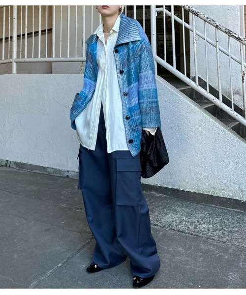 Ameri（アメリ）の「DENIM LIKE CORSET WORK PANTS（その他パンツ