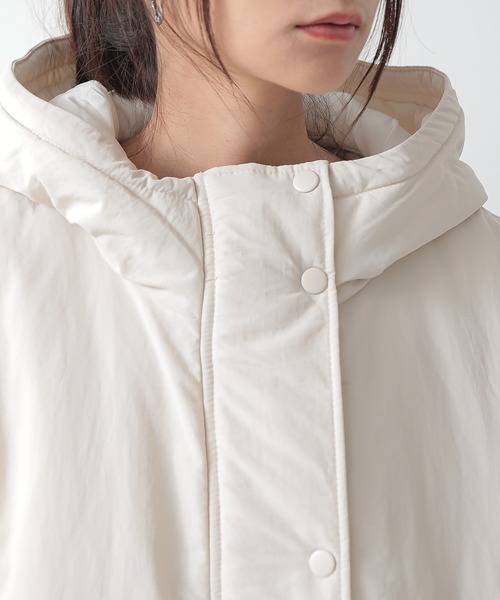 and it_（アンドイット）の「モンスターパーカー（ブルゾン・レディース・アイボリー/ライトカーキ/ブラック・M）」の13枚目の写真