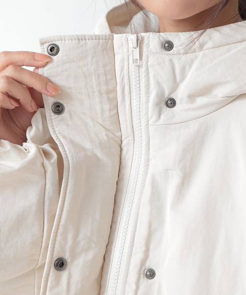 and it_（アンドイット）の「モンスターパーカー（ブルゾン・レディース・アイボリー/ライトカーキ/ブラック・M）」の14枚目の写真