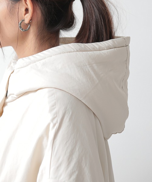 and it_（アンドイット）の「モンスターパーカー（ブルゾン・レディース・アイボリー/ライトカーキ/ブラック・M）」の17枚目の写真