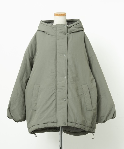 and it_（アンドイット）の「モンスターパーカー（ブルゾン・レディース・アイボリー/ライトカーキ/ブラック・M）」の20枚目の写真