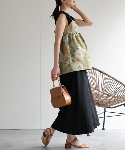 model：162cm 着用サイズ：F