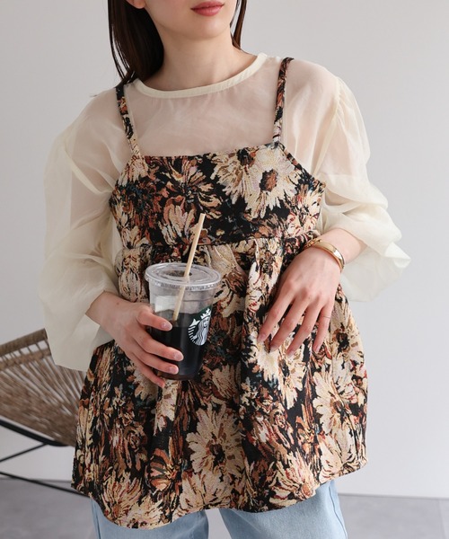model：162cm 着用サイズ：F