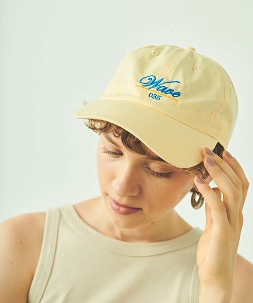 kha:ki（カーキ）の「「KHA:KI/カーキ」アスレチックキャップ（キャップ・レディース・ブラック/ホワイト/ネイビー/ベージュ/ライトイエロー・FREE）」の5枚目の写真