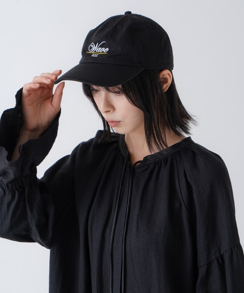 kha:ki（カーキ）の「「KHA:KI/カーキ」アスレチックキャップ（キャップ・レディース・ブラック/ホワイト/ネイビー/ベージュ/ライトイエロー・FREE）」の2枚目の写真