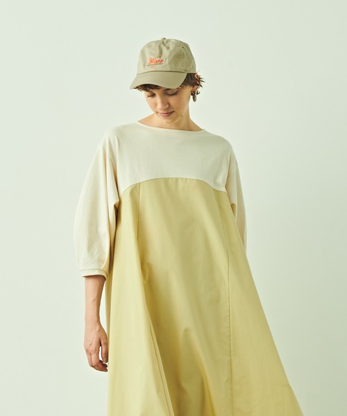 kha:ki（カーキ）の「「KHA:KI/カーキ」アスレチックキャップ（キャップ・レディース・ブラック/ホワイト/ネイビー/ベージュ/ライトイエロー・FREE）」の21枚目の写真