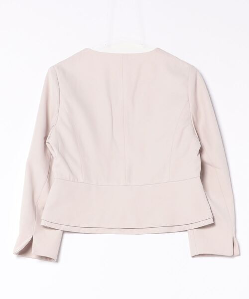 日本未入荷★Karen Millen ノーカラーペプラムジャケット セール】【150㎝前後の小柄さんサイズ】【セットアップ可能