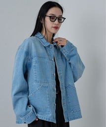 COLONY 2139 | ブラッシュドデニムカバーオール(デニムジャケット)