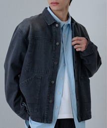 COLONY 2139 | ブラッシュドデニムカバーオール(デニムジャケット)