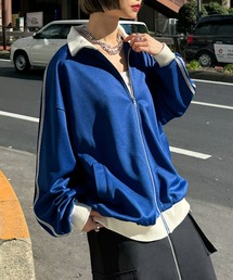 ラメライントラックジャケット