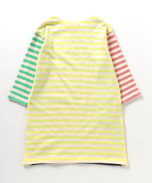 BREEZE（ブリーズ）の「【リンク】カラフルボーダーワンピース（ワンピース・キッズ・レインボー/ピンク・130/140/90/100/110/120/80）」の5枚目の写真