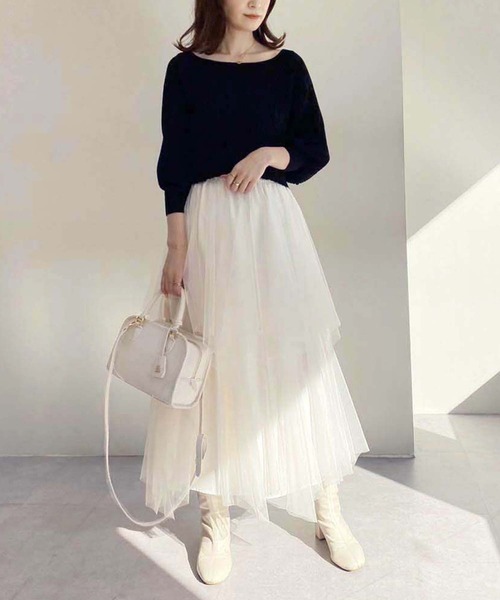 one after another NICE CLAUP(ワンアフターアナザーナイスクラップ)の「スクエアミニボストン/キーチャーム付き(ハンドバッグ・レディース・アイボリー/ブラック/ベージュ・FREE)」の22枚目の写真