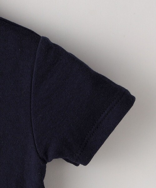 SHIPS（シップス）の「SHIPS KIDS:70～80cm / ロゴ 半袖 ロンパース（ロンパース・キッズ・ネイビー/ライトグレー・80/70）」の10枚目の写真