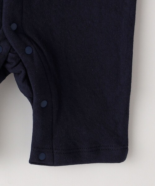 SHIPS（シップス）の「SHIPS KIDS:70～80cm / ロゴ 半袖 ロンパース（ロンパース・キッズ・ネイビー/ライトグレー・80/70）」の7枚目の写真