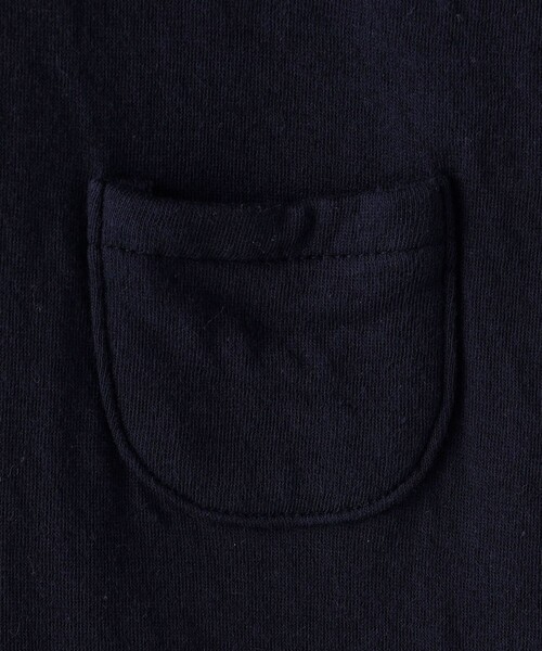 SHIPS（シップス）の「SHIPS KIDS:70～80cm / ロゴ 半袖 ロンパース（ロンパース・キッズ・ネイビー/ライトグレー・80/70）」の6枚目の写真