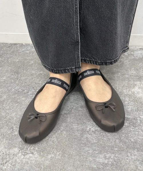 U by SPICK&SPAN（ユーバイスピックアンドスパン）の「【melissa/メリッサ】 Sophie Ad（バレエシューズ・レディース・ブラック/ブラウン・36/38/37）」の15枚目の写真