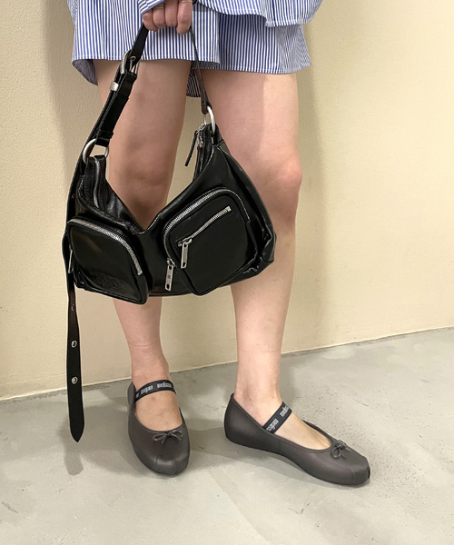 U by SPICK&SPAN（ユーバイスピックアンドスパン）の「【melissa/メリッサ】 Sophie Ad（バレエシューズ・レディース・ブラック/ブラウン・36/38/37）」の18枚目の写真