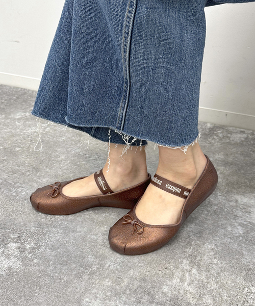 U by SPICK&SPAN（ユーバイスピックアンドスパン）の「【melissa/メリッサ】 Sophie Ad（バレエシューズ・レディース・ブラック/ブラウン・36/38/37）」の20枚目の写真