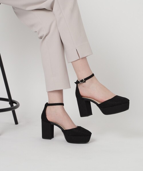 ESPERANZA（エスペランサ）の「ゆる傾斜ストラップパンプス 結婚式二次会 パーティー 24SS（パンプス・レディース・ピンク系7/ベージュ系2/ブラック系2・22.5cm/23.0cm/23.5cm/24.0cm/22.0cm/24.5cm）」の13枚目の写真