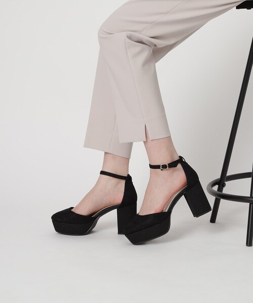 ESPERANZA（エスペランサ）の「ゆる傾斜ストラップパンプス 結婚式二次会 パーティー 24SS（パンプス・レディース・ピンク系7/ベージュ系2/ブラック系2・22.5cm/23.0cm/23.5cm/24.0cm/22.0cm/24.5cm）」の14枚目の写真