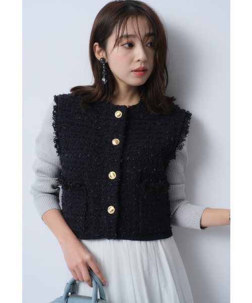 JUSGLITTY - ジャス♡衿ぐりビジュープルオーバー ☆ JUSGLITTYジャスグリッティー☆シンプルプルオーバー - メルカリ