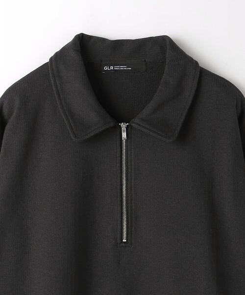 green label relaxing（グリーンレーベルリラクシング）の「ハーフジップ ポロシャツ カットソー（Tシャツ/カットソー・メンズ・ダークグレー/ホワイト/レッド・L/M/XL/S）」の12枚目の写真