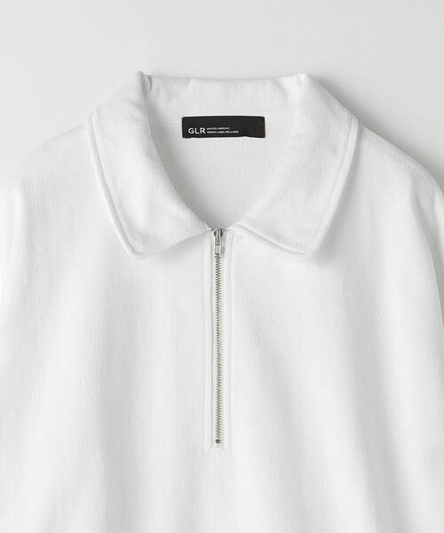 green label relaxing（グリーンレーベルリラクシング）の「ハーフジップ ポロシャツ カットソー（Tシャツ/カットソー・メンズ・ダークグレー/ホワイト/レッド・L/M/XL/S）」の19枚目の写真