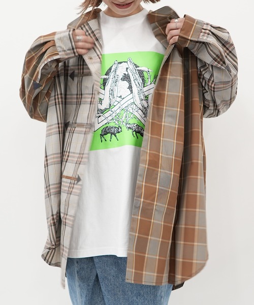 .ENDRECHERI.（エンドリケリー）の「長袖シャツ（シャツ/ブラウス・メンズ・ベージュ・FREE）」の6枚目の写真