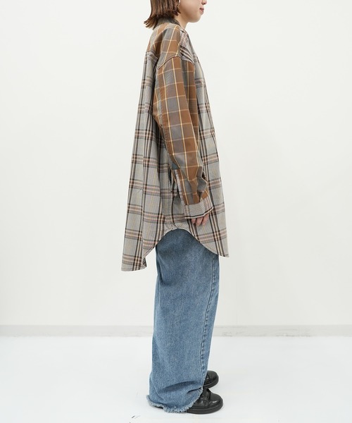 .ENDRECHERI.（エンドリケリー）の「長袖シャツ（シャツ/ブラウス・メンズ・ベージュ・FREE）」の8枚目の写真