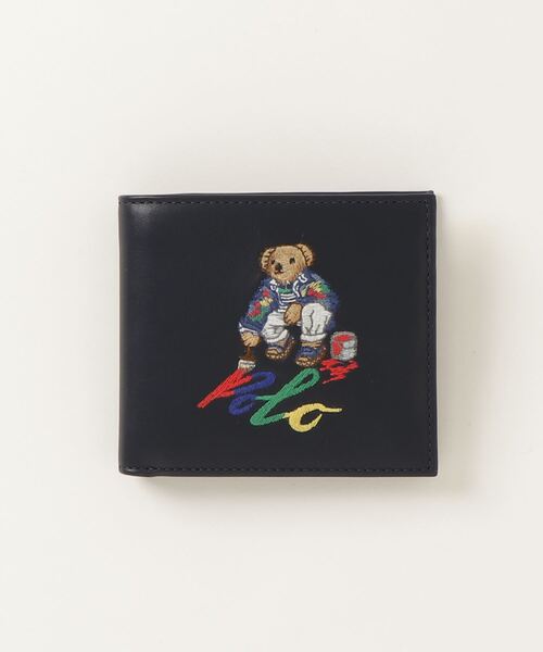 ラルフローレン　財布　polo ベア レザー ビルフォールド Polo ベア レザー ビルフォールド ウォレット （財布・コインケース