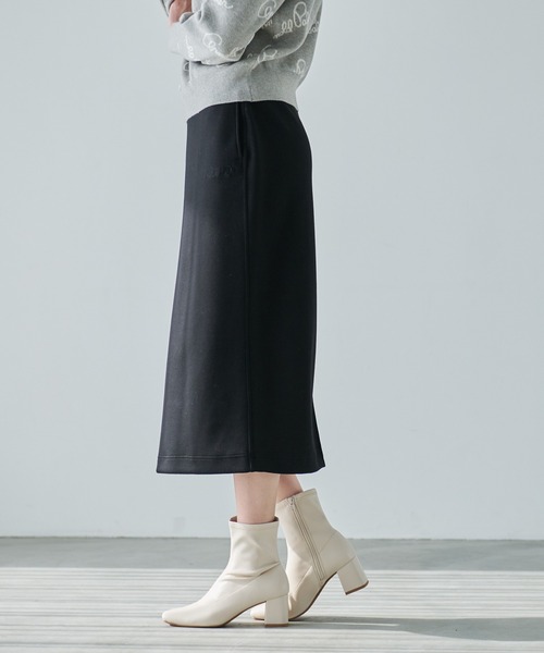 Arnold Palmer（アーノルドパーマー）の「ハイストレッチ ナロースカート（スカート・レディース・ブラック/ベージュ・L/M/S）」の7枚目の写真