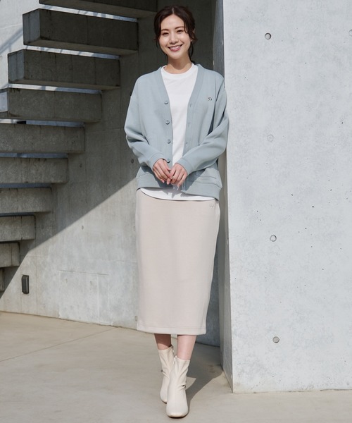 Arnold Palmer（アーノルドパーマー）の「ハイストレッチ ナロースカート（スカート・レディース・ブラック/ベージュ・L/M/S）」の15枚目の写真