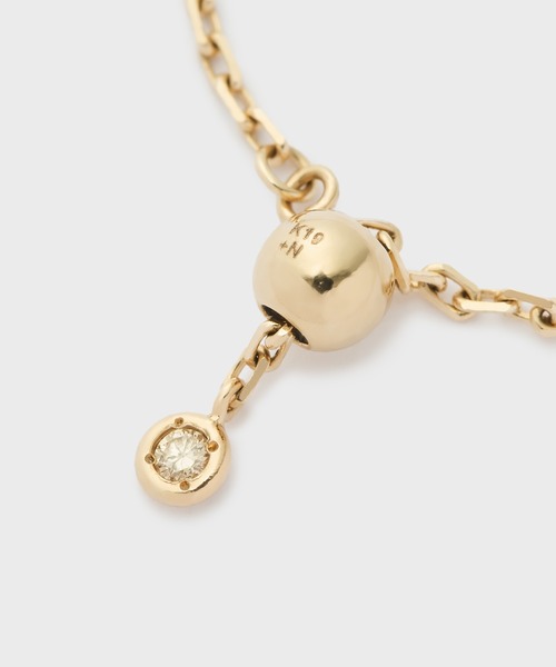 K10ダイヤモンドチェーンリング（リング）｜NOJESS（ノジェス）