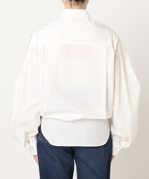 新品同様 plage Tuck Volume ブラウス 23ss プラージュ plage ブラウス シャツ Sway Back Tuck レディース : ZOZOTOWN