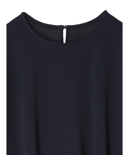 CRAFT STANDARD BOUTIQUE（クラフトスタンダードブティック）の「【追加】8分丈ウエストタックオールインワン（ワンピース・レディース・アイボリー/ネイビー/ブラック・M/L）」の12枚目の写真