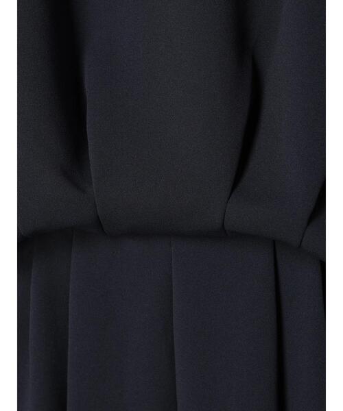 CRAFT STANDARD BOUTIQUE（クラフトスタンダードブティック）の「【追加】8分丈ウエストタックオールインワン（ワンピース・レディース・アイボリー/ネイビー/ブラック・M/L）」の16枚目の写真