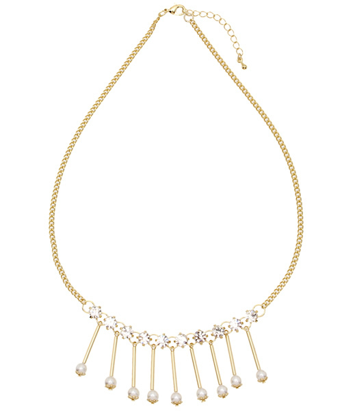 laboratory work(ラボラトリーワーク)の「ゴールドフリンジネックレス(ネックレス・レディース・ゴールド・フリー)」の1枚目の写真