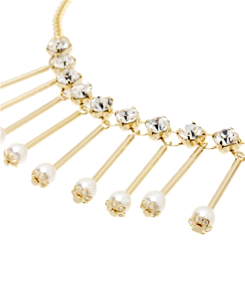 laboratory work(ラボラトリーワーク)の「ゴールドフリンジネックレス(ネックレス・レディース・ゴールド・フリー)」の2枚目の写真