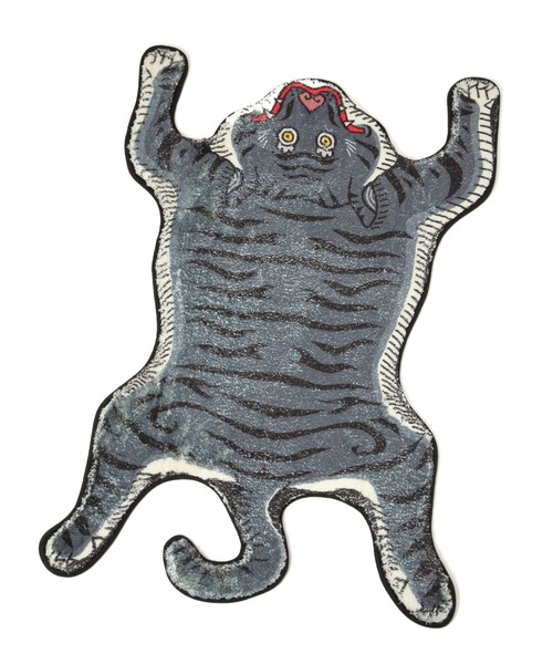 niko and...（ニコアンド）の「オリジナルダイカットマット トラ（ラグ/マット・レディース・その他/グレー・0）」の14枚目の写真