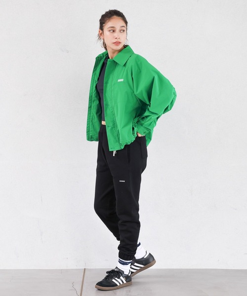 HEREIAM（ヘレイアム）の「【HEREIAM】ワッペンロゴパンツ（スウェットパンツ・レディース・ブラック/ホワイト・MEDIUM/SMALL）」の10枚目の写真