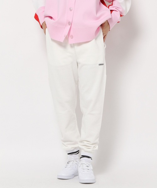 HEREIAM（ヘレイアム）の「【HEREIAM】ワッペンロゴパンツ（スウェットパンツ・レディース・ブラック/ホワイト・MEDIUM/SMALL）」の13枚目の写真