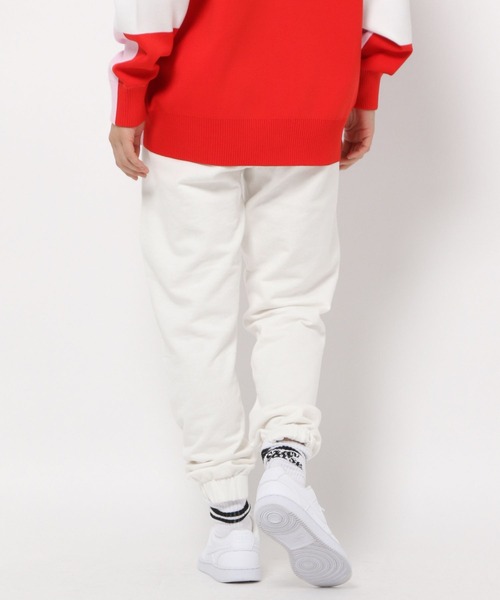 HEREIAM（ヘレイアム）の「【HEREIAM】ワッペンロゴパンツ（スウェットパンツ・レディース・ブラック/ホワイト・MEDIUM/SMALL）」の14枚目の写真