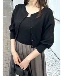 MERCURYDUO | コンパクトシアーカーディガン(カーディガン/ボレロ)