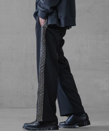 JOHN'S CLOSET | 【i】ポリストレッチ ジャガードライン トラックパンツ(その他パンツ)