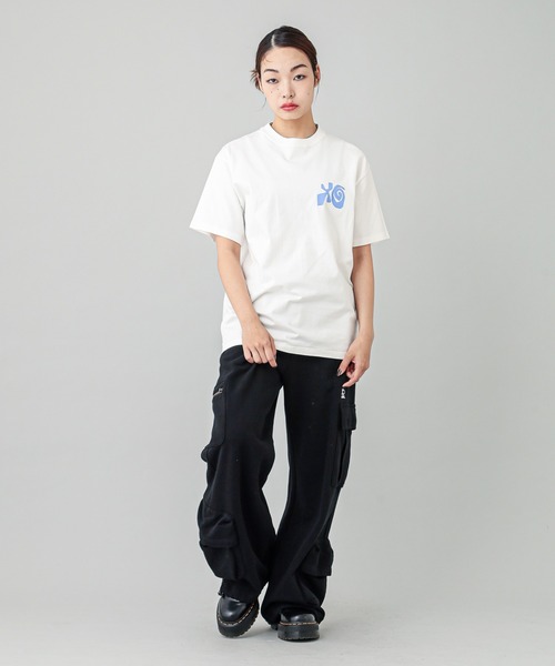X-girl（エックスガール）の「XG TYPOGRAPHY S/S TEE（Tシャツ