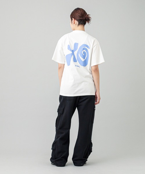 X-girl（エックスガール）の「XG TYPOGRAPHY S/S TEE（Tシャツ