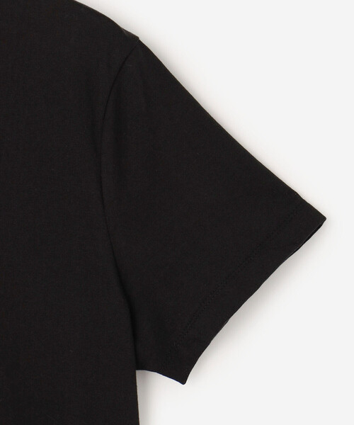 alvana（アルヴァナ）の「alvana | コットン 半袖ワイドTシャツ WOMEN（Tシャツ/カットソー・レディース・ホワイト/ブラック・0）」の10枚目の写真