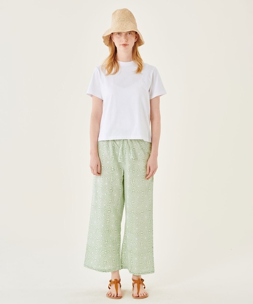 alvana（アルヴァナ）の「alvana | コットン 半袖ワイドTシャツ WOMEN（Tシャツ/カットソー・レディース・ホワイト/ブラック・0）」の15枚目の写真