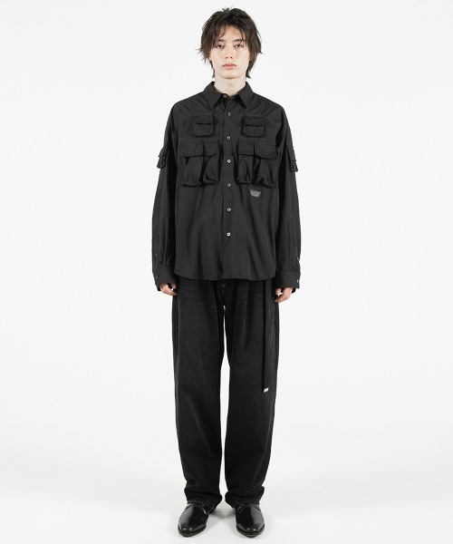 FORSOMEONE(フォーサムワン)の「FORSOMEONE TACTICS SHIRT FILROI(シャツ/ブラウス・メンズ・ブラック・46)」の8枚目の写真